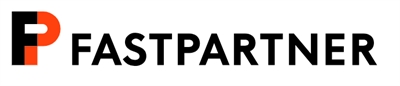 Modern, funktionell fastighet i ett plan med portar och stora markytor