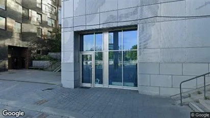 Kontorslokaler att hyra i Hammarbyhamnen - Bild från Google Street View