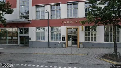 Kontorslokaler att hyra i Hammarbyhamnen - Bild från Google Street View