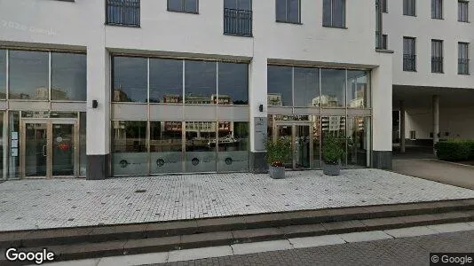 Kontorslokaler att hyra i Hammarbyhamnen - Bild från Google Street View