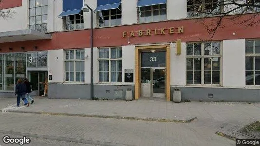 Kontorslokaler att hyra i Hammarbyhamnen - Bild från Google Street View