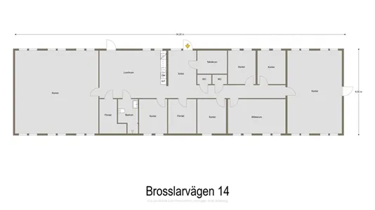 Kontorslokaler att hyra i Östersund - foto 14