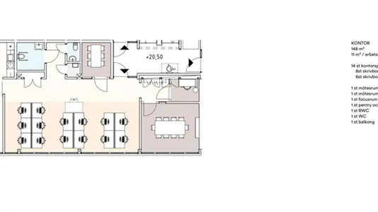 Kontorslokaler att hyra i Vallentuna - foto 4