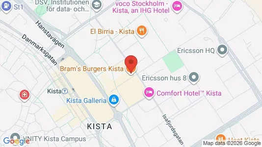 Kontorslokaler att hyra i Västerort - kort over placeringen