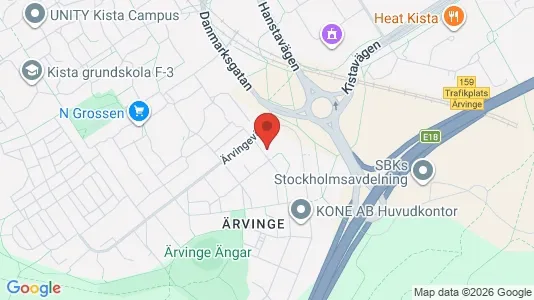 Kontorslokaler att hyra i Västerort - kort over placeringen