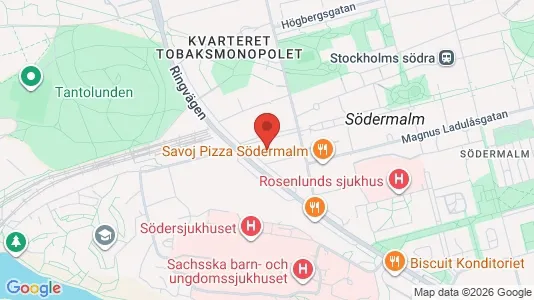 Kontorslokaler att hyra i Södermalm - Bild från Google Street View