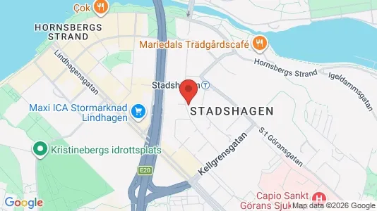 Kontorslokaler att hyra i Kungsholmen - kort over placeringen