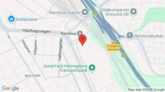 Kontorslokaler att hyra i Helsingborg - Bild från Google Street View