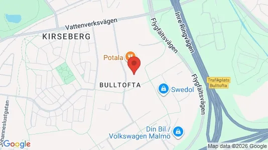 Kontorslokaler att hyra i Malmö Centrum - kort over placeringen