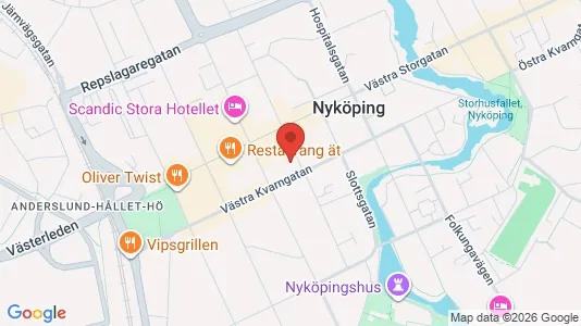 Kontorslokaler att hyra i Nyköping - Bild från Google Street View
