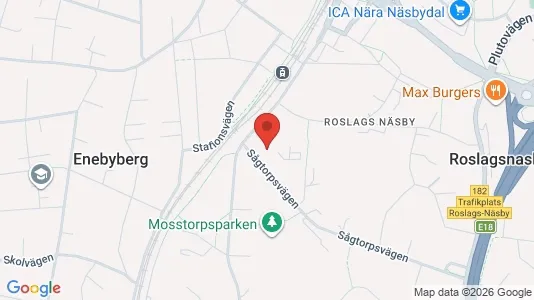 Kontorslokaler att hyra i Täby - Bild från Google Street View