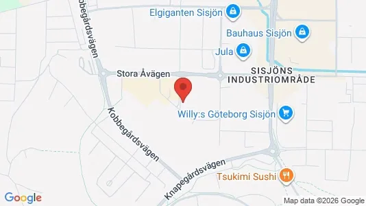 Kontorslokaler att hyra i Askim-Frölunda-Högsbo - kort over placeringen