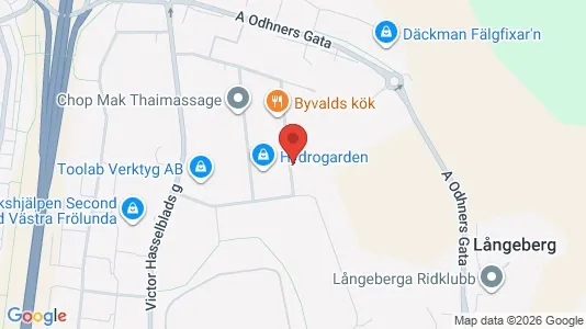 Kontorslokaler att hyra i Askim-Frölunda-Högsbo - kort over placeringen