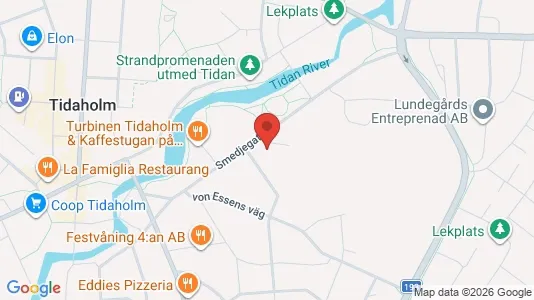 Kontorslokaler att hyra i Tidaholm - kort over placeringen
