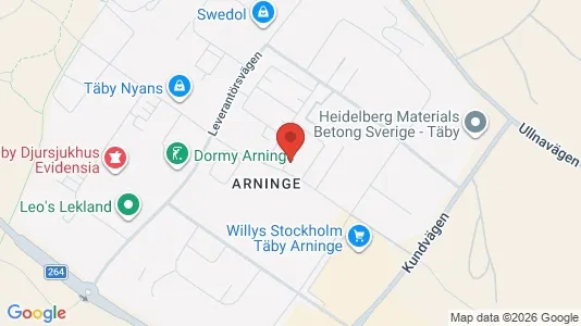 Kontorslokaler att hyra i Täby - Bild från Google Street View