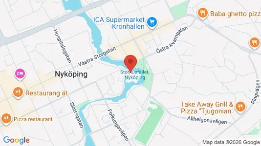 Kontorslokaler att hyra i Nyköping - Bild från Google Street View