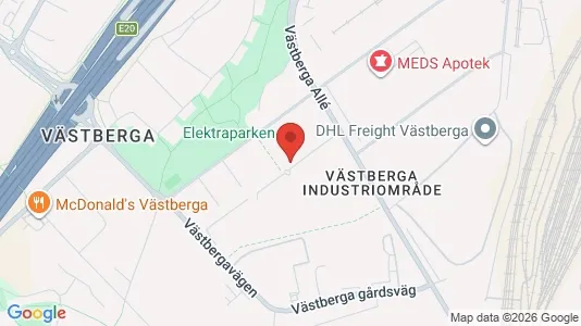 Kontorslokaler att hyra i Söderort - kort over placeringen