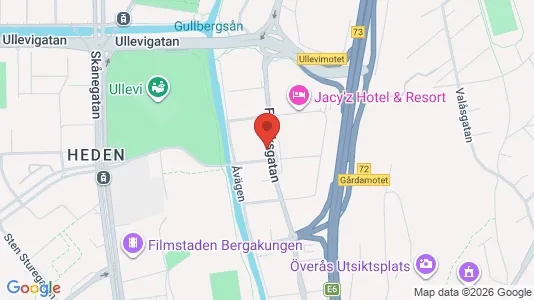 Kontorslokaler att hyra i Örgryte-Härlanda - kort over placeringen