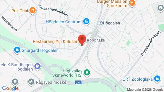 Kontorslokaler att hyra i Söderort - kort over placeringen