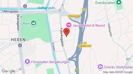 Kontorslokaler att hyra i Örgryte-Härlanda - kort over placeringen
