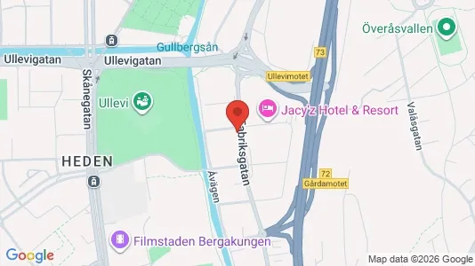 Kontorslokaler att hyra i Örgryte-Härlanda - kort over placeringen