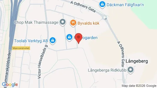 Coworking spaces att hyra i Askim-Frölunda-Högsbo - kort over placeringen