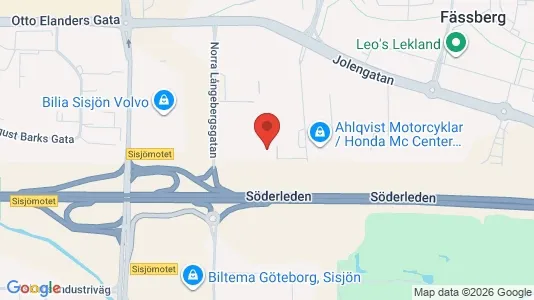 Kontorslokaler att hyra i Askim-Frölunda-Högsbo - kort over placeringen