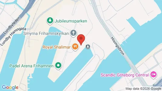 Kontorslokaler att hyra i Lundby - kort over placeringen