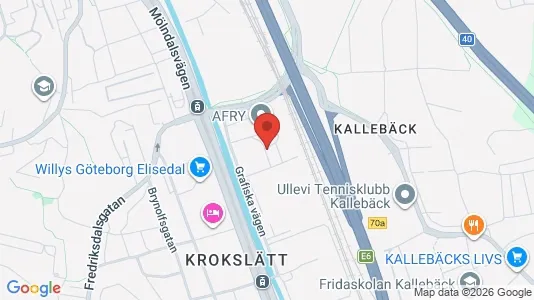 Kontorslokaler att hyra i Johanneberg - kort over placeringen