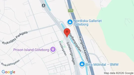 Kontorslokaler att hyra i Mölndal - Bild från Google Street View