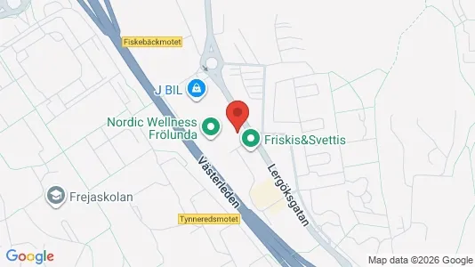 Kontorslokaler att hyra i Askim-Frölunda-Högsbo - kort over placeringen