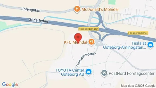 Kontorslokaler att hyra i Mölndal - Bild från Google Street View