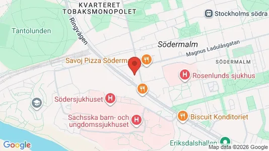 Kontorslokaler att hyra i Södermalm - Bild från Google Street View