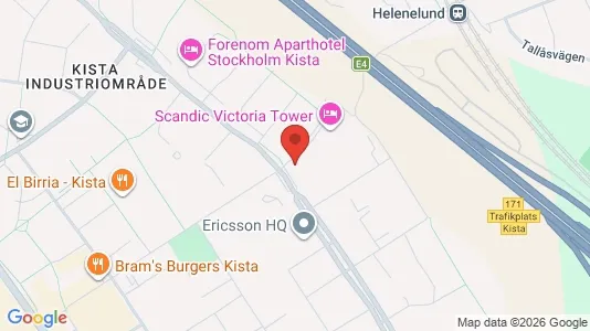 Kontorslokaler att hyra i Västerort - kort over placeringen
