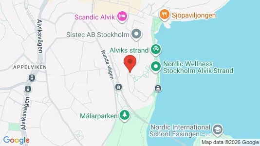Kontorslokaler att hyra i Västerort - kort over placeringen
