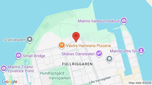 Kontorslokaler att hyra i Malmö Centrum - kort over placeringen