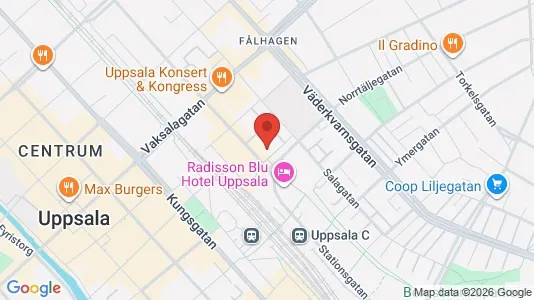 Kontorslokaler att hyra i Uppsala - Bild från Google Street View