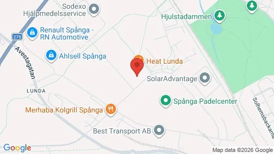 Kontorslokaler att hyra i Västerort - kort over placeringen