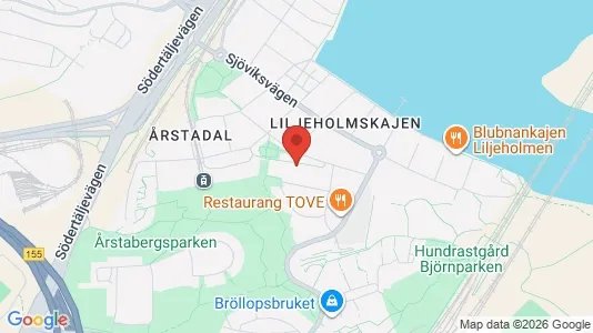 Kontorslokaler att hyra i Södermalm - kort over placeringen