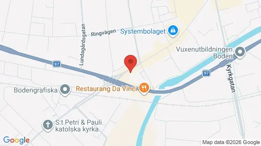 Kontorslokaler att hyra i Boden - Bild från Google Street View