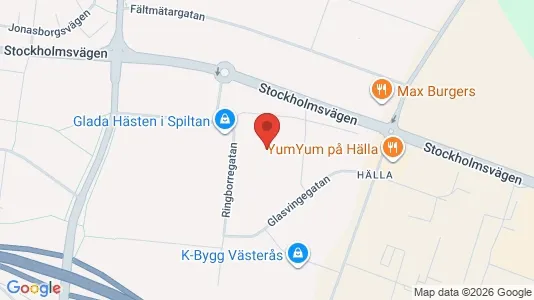 Industrilokaler att hyra i Västerås - Bild från Google Street View