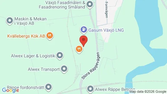 Industrilokaler att hyra i Växjö - Bild från Google Street View