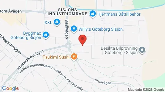 Kontorslokaler att hyra i Askim-Frölunda-Högsbo - kort over placeringen