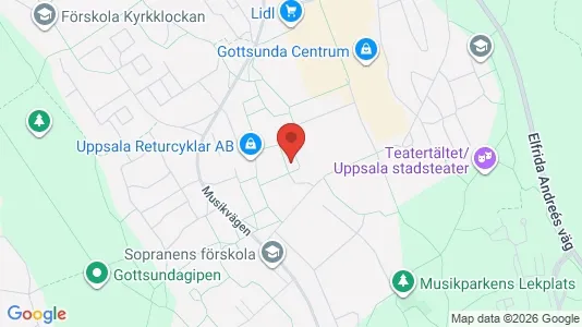 Kontorslokaler att hyra i Uppsala - Bild från Google Street View