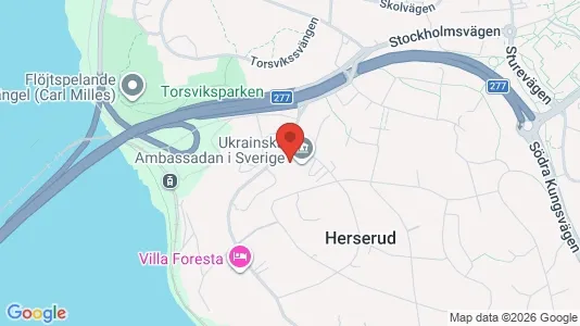 Kontorslokaler att hyra i Lidingö - Bild från Google Street View