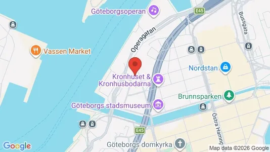 Kontorslokaler att hyra i Göteborg Centrum - Bild från Google Street View