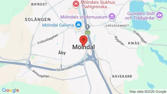 Coworking spaces att hyra i Mölndal - Bild från Google Street View