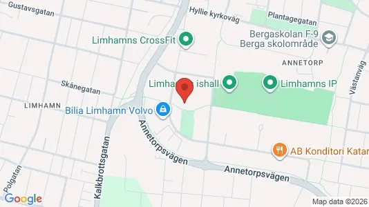 Kontorslokaler att hyra i Limhamn/Bunkeflo - kort over placeringen