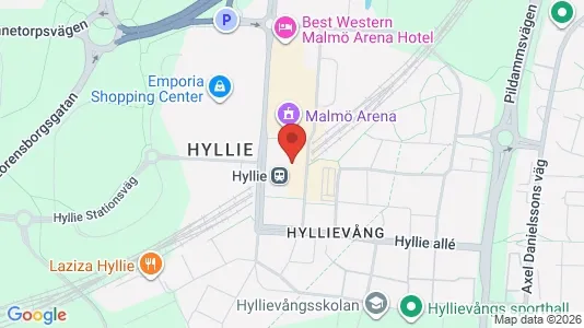 Kontorslokaler att hyra i Hyllie - Bild från Google Street View