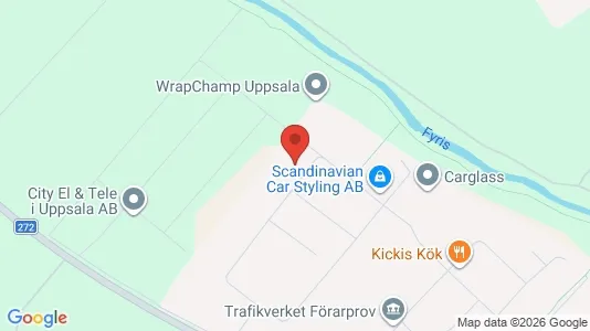 Industrilokaler att hyra i Uppsala - Bild från Google Street View